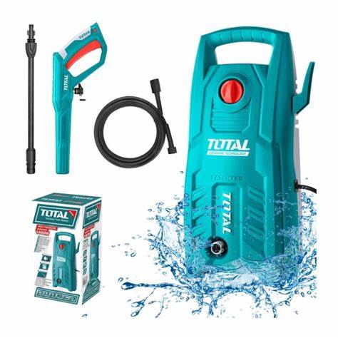 Nettoyeur haute pression 130Bar 1400W Nettoyeur Haute Pression TOTAL Nettoyeur haute pression 130Bar 1400W - ABMAROC | Vente de matériel de bricolage, jardinage, électroportatif en ligne - Bricolage maroc