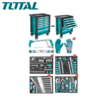 Coffret d'outils de 162 pièces TOTAL