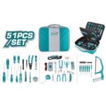 ENSEMBLE D’OUTILS DE TÉLÉCOM 51 PIÈCES TKTTSK0512