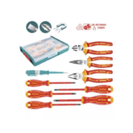 Ensemble d'outils à main isolés 9 pièces