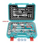 Ensemble de 44 douilles 1/4" + 1/2"