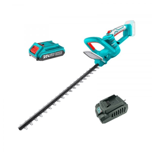 Taille-haie au lithium-ion 20V TOTAL Outils à main TOTAL Taille-haie au lithium-ion 20V TOTAL - ABMAROC | Vente de matériel de bricolage, jardinage, électroportatif en ligne - Bricolage maroc