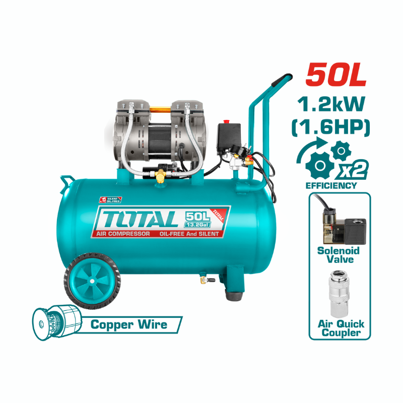 Compresseur d’air 24L Compresseur d'air TOTAL Compresseur d’air 24L - ABMAROC | Vente de matériel de bricolage, jardinage, électroportatif en ligne - Bricolage maroc