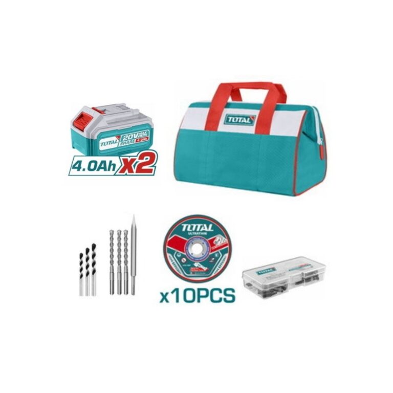 Kit combo 3 pièces sans-fil Brushless 20V 4Ah – TOSLI240202 Outils Sans Fil TOTAL Kit combo 3 pièces sans-fil Brushless 20V 4Ah – TOSLI240202 - ABMAROC | Vente de matériel de bricolage, jardinage, électroportatif en ligne - maroc Bricolage Kit combo 3 pièces sans-fil Brushless 20V 4Ah – TOSLI240202 Outils Sans Fil TOTAL Kit combo 3 pièces sans-fil Brushless 20V 4Ah – TOSLI240202 - ABMAROC | Vente de matériel de bricolage, jardinage, électroportatif en ligne - Bricolage maroc