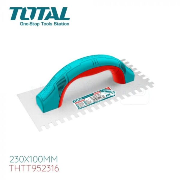 Truelle à plâtre Avec dents