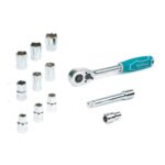 Clés à douilles 1/2'' 12 pièces – Image 2