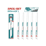 Lames de scie sabre pour le bois avec clou 5pcs
