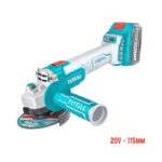 meuleuse sans fil TOTAL 20V, meuleuse Brushless TAGLI261521, meuleuse d’angle batterie 20V, meuleuse sans charbon TOTAL.