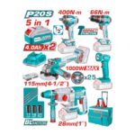 Pack 5en1 20V Sans fil