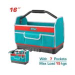 SAC À OUTILS RIGIDE 16" POIGNÉE MÉTAL