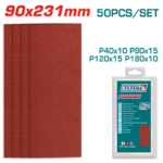 Set de 50 feuilles abrasives TAC7492412