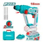 Marteau Perforateur Sans Fil SDS Plus 20V avec Batterie 2,0Ah et Chargeur  TRHLI201681