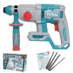 Marteau perforateur sans fil 20 V avec 2 batteries 4,0 Ah TRHLI212282 – Image 4