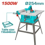 Scie à table 1500 W  TS5152548 – Lame 254 mm