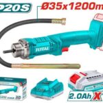 Vibrateur Béton Sans Fil 20V 2300 Tours TCVLI2023011