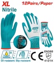 Gants nitrile